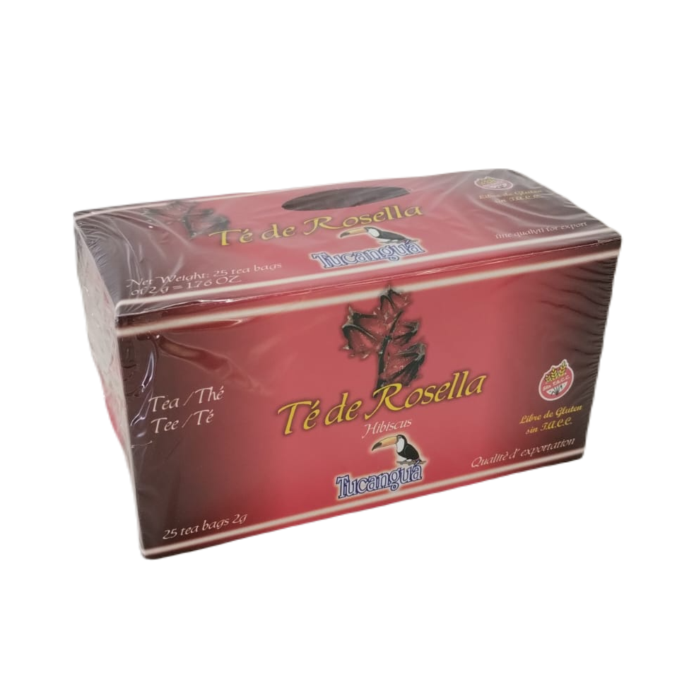 TE DE ROSELLA X 25 SOBRES X2GR - TUCANGUA- SIN TACC