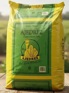 YERBA CANCHADA DESPALADA AJEDREZ SIN TACC X 5 KG