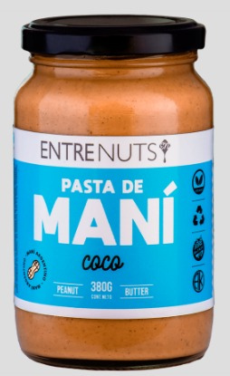 [1465] PASTA DE MANI CROCANTE X 370 GR ENTRENUTS -SIN TACC-