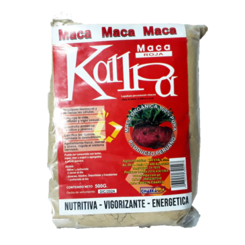 [6020] MACA PERUANA ROJA X500GR KALLPA