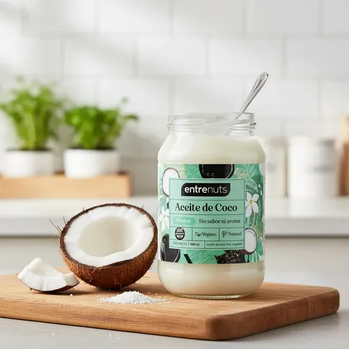 ACEITE DE COCO NEUTRO X500CC ENTRENUTS - SIN TACC