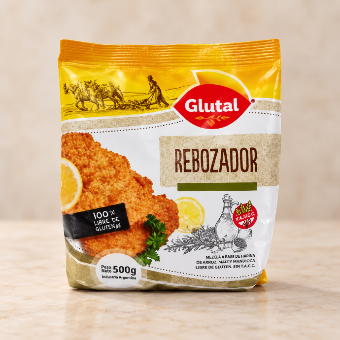 [1220] REBOZADOR LIBRE DE GLUTEN X 500 GR - GLUTAL - SIN TACC